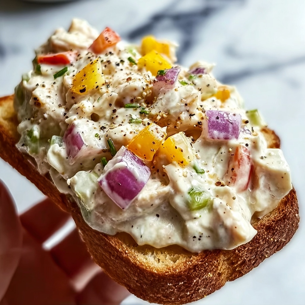 Italian Grinder Chicken Salad Recipe - Recipe Image