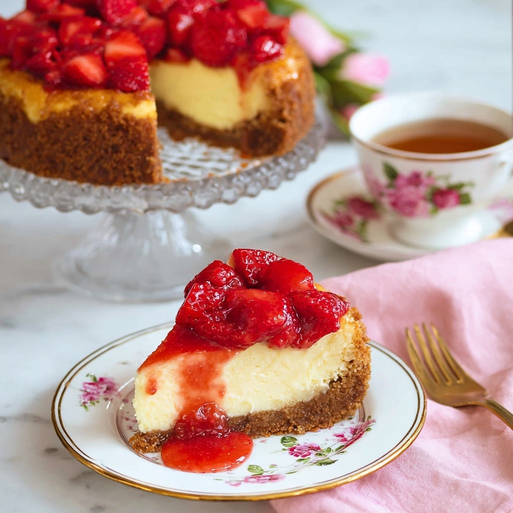 Strawberry Cheesecake Recipe - Recipe Image
