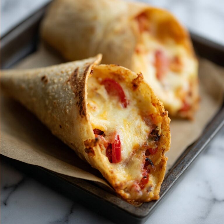 Quesadilla Cones (Baked or Air Fried!) Recipe