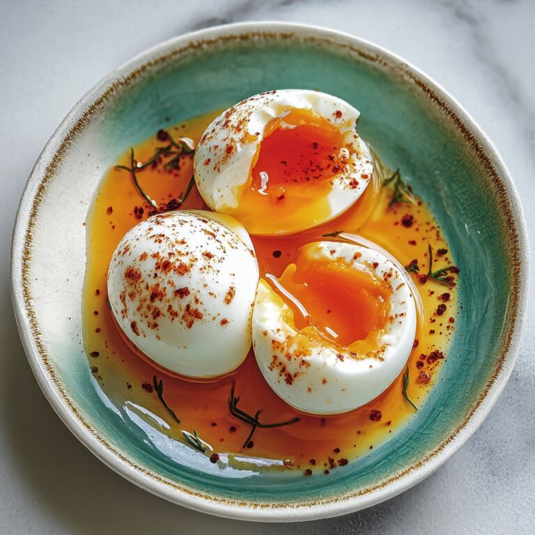 Turkish Eggs (Cilbir) Recipe