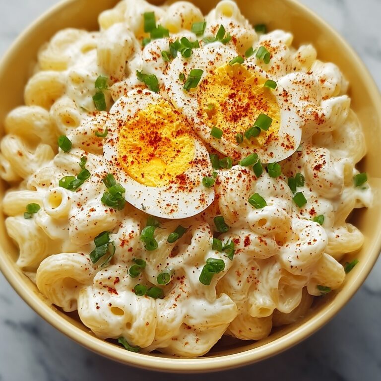 Deviled Egg Macaroni Salad Recipe