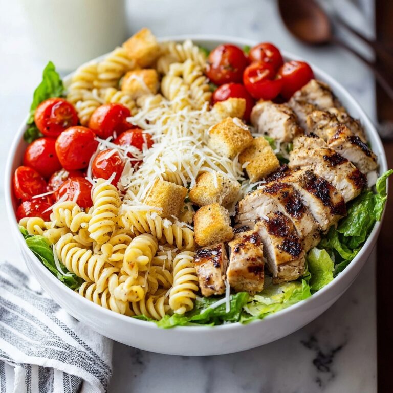 Chicken Caesar Pasta Salad Recipe