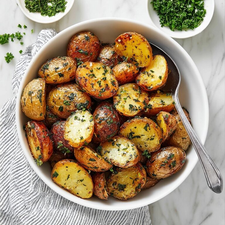 Garlic Herb Roasted Potatoes Recipe
