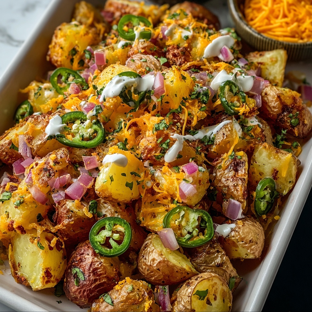 Jalapeno Popper Roasted Potato Salad Recipe - Recipe Image