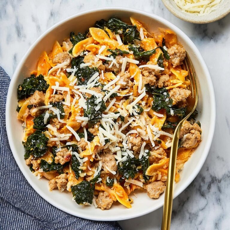 Butternut Squash Sausage Pasta Recipe