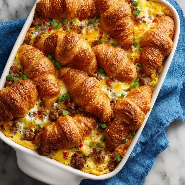 Croissant Breakfast Casserole Recipe