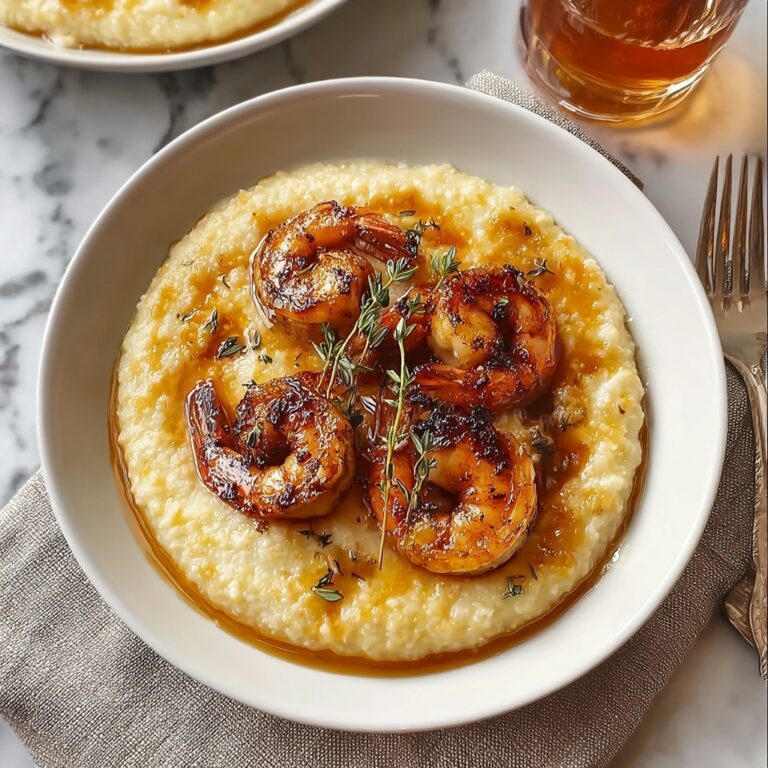Spicy Southern Shrimp + Grits Recipe