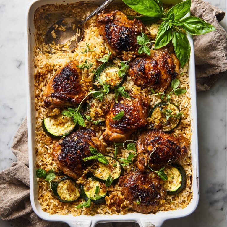 One Pan Chipotle Honey Chicken and Rice Recipe