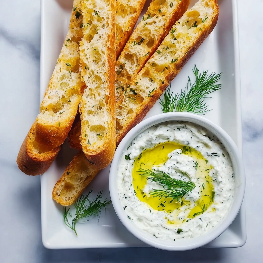 Pita Fries with Tzatziki Recipe - Recipe Image