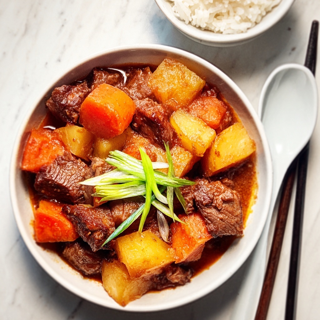 Beef Soup with Carrots and Radish Recipe - Recipe Image