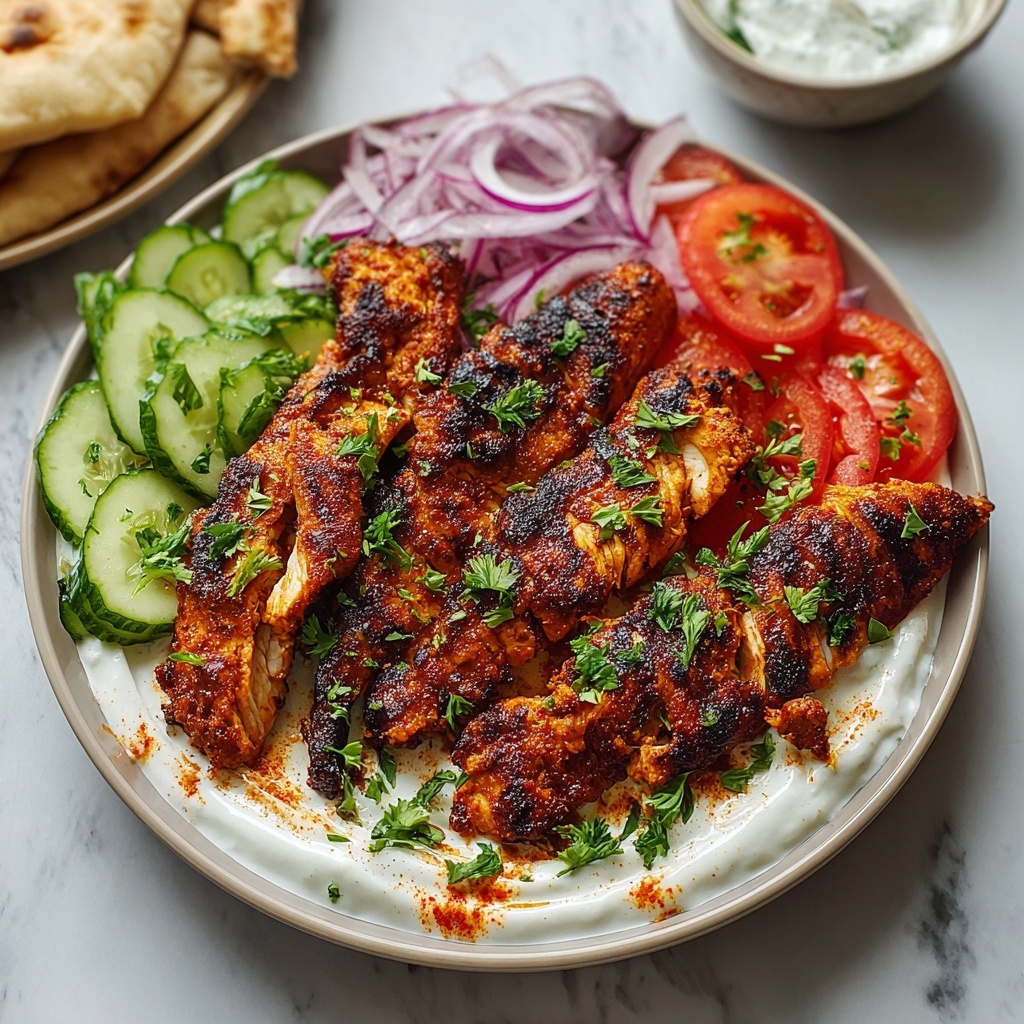 Chicken Shawarma with Creamy Garlic Sauce Recipe - Recipe Image