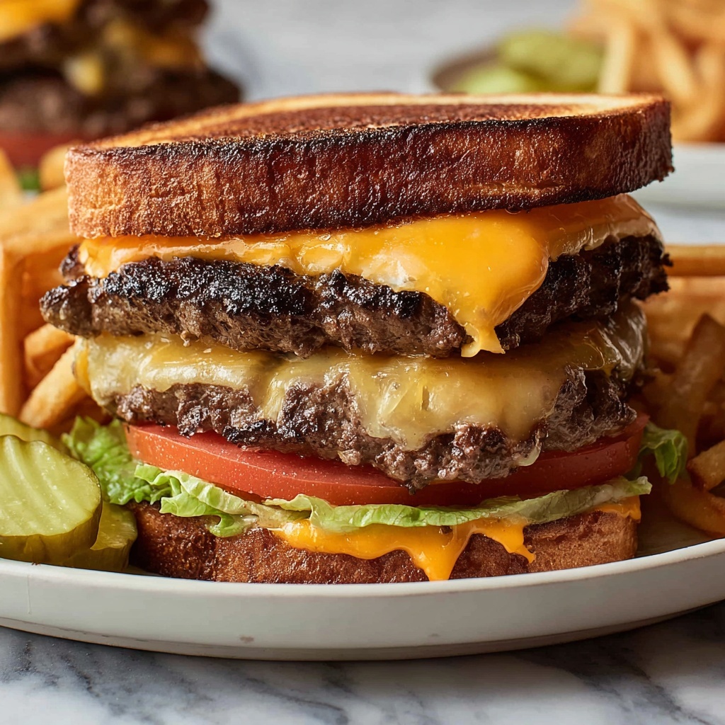 Grilled Cheese Burgers Recipe - Recipe Image