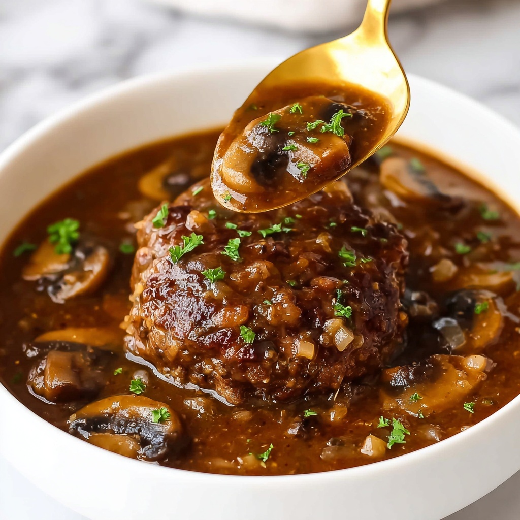 Easy Salisbury Steak Recipe - Recipe Image