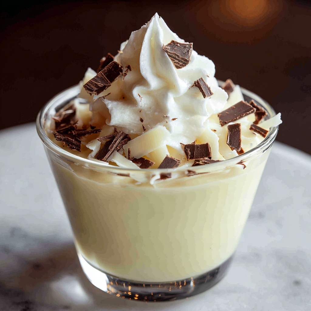 White Chocolate Mousse Recipe - Recipe Image