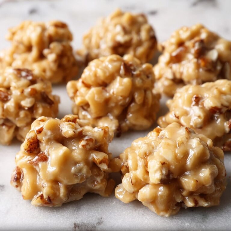 No-Bake Pecan Coconut Praline Cookies Recipe