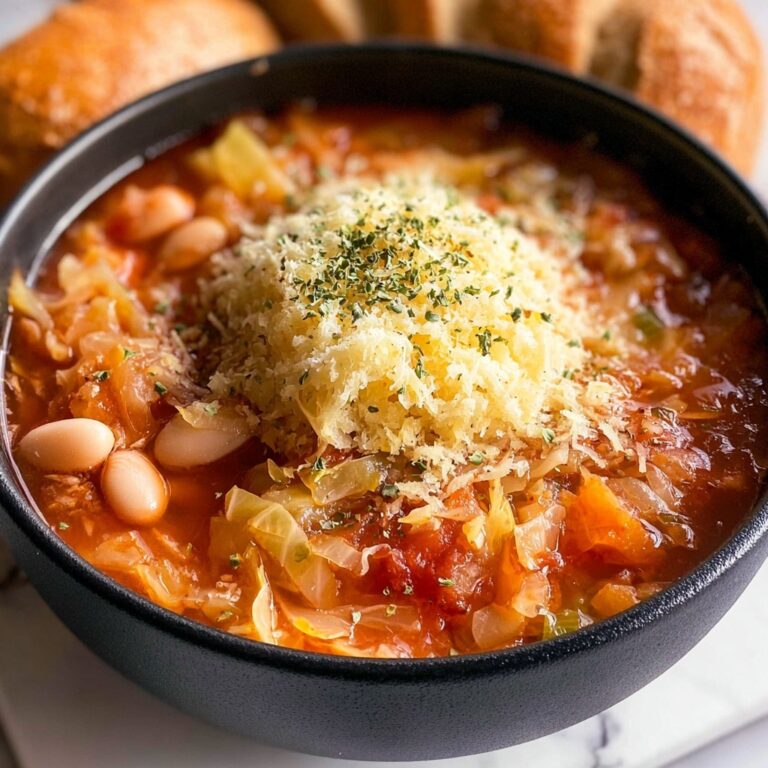 Cabbage and Beans in Marinara Sauce Recipe