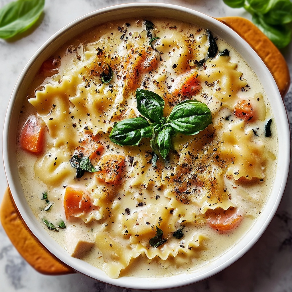 Chicken Lasagna Soup Recipe - Recipe Image