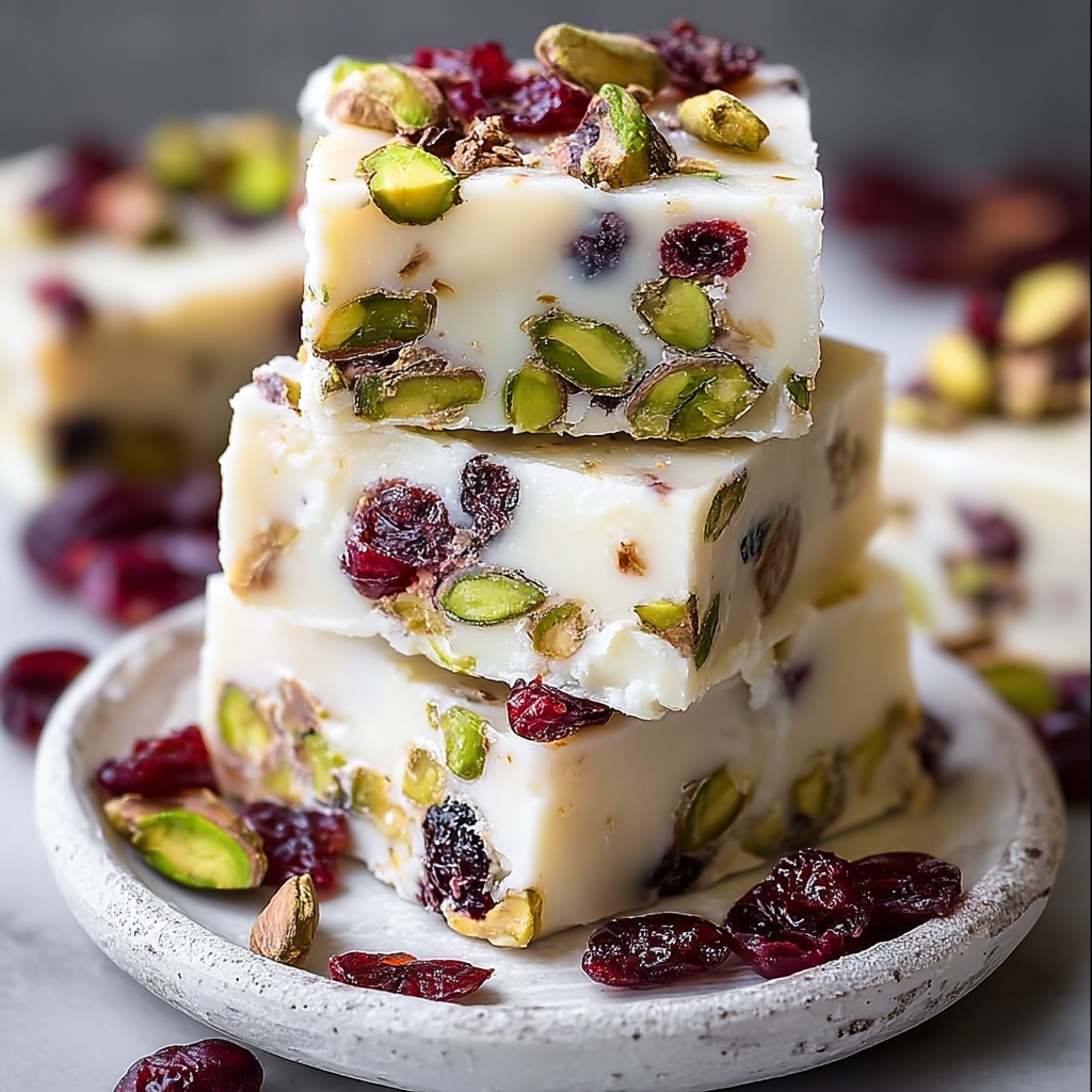 Cranberry Pistachio Shortbread: A Festive Holiday Recipe - Recipe Image