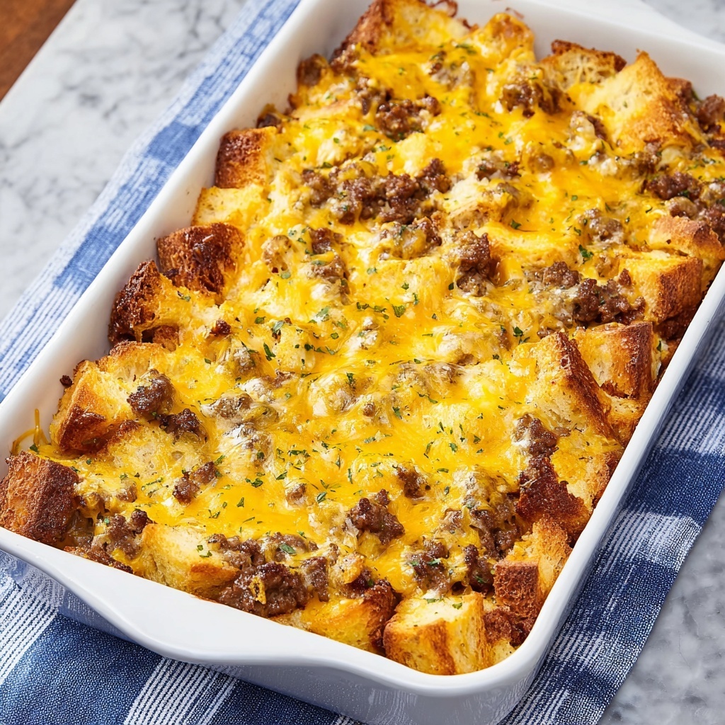 Hawaiian Roll Breakfast Casserole Recipe - Recipe Image