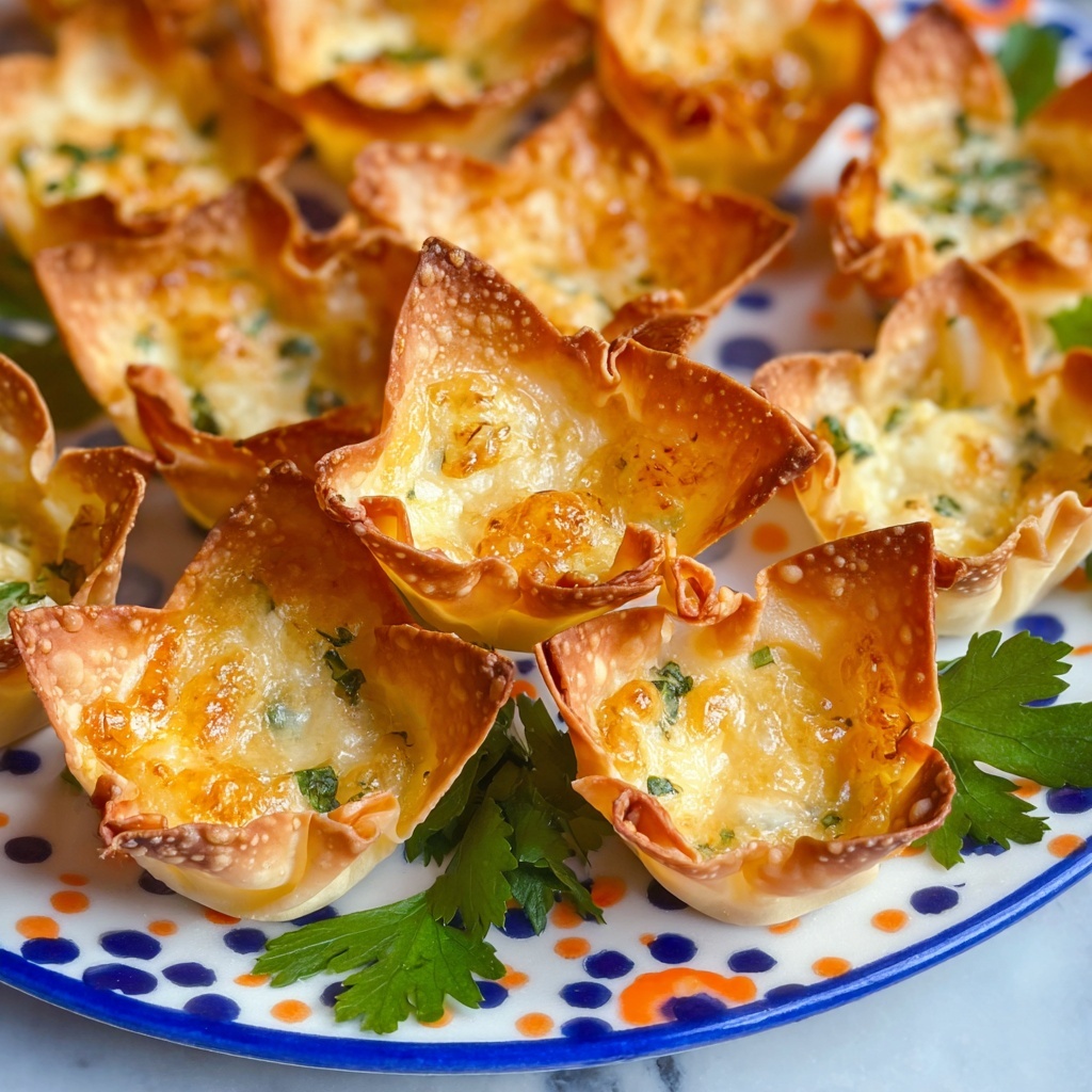 Buffalo Chicken Wontons Recipe - Recipe Image
