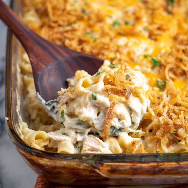 Overnight Monterey Chicken Pasta Bake Recipe