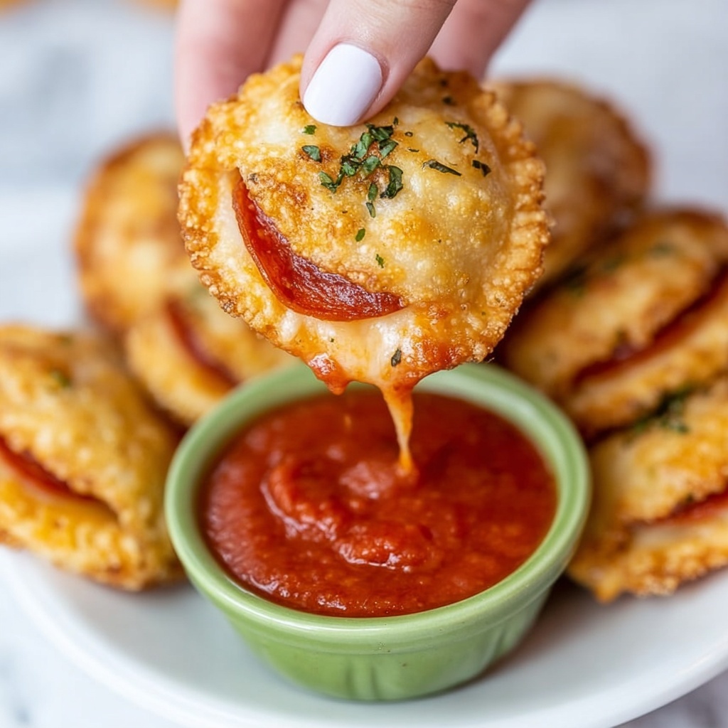 Hasselback Pizza Biscuits Recipe - Recipe Image