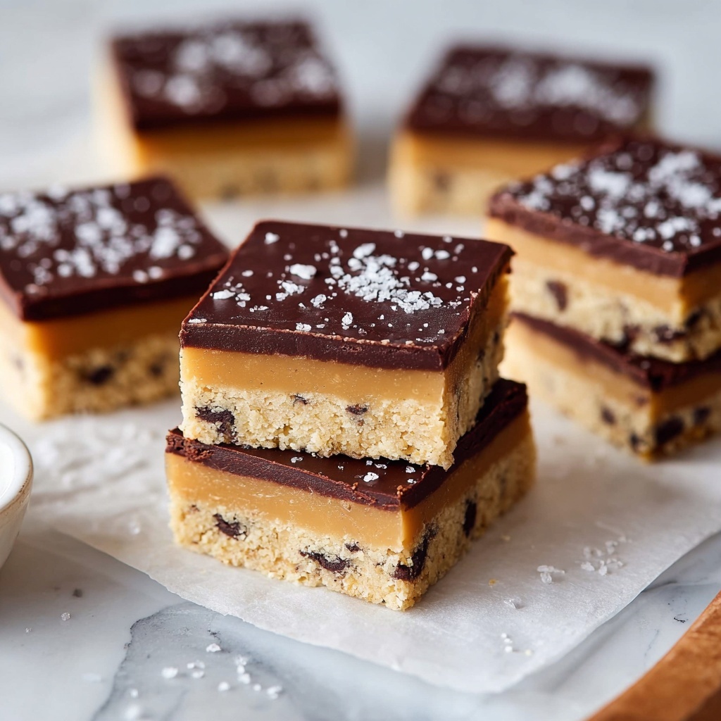 Easy No-Bake Cookie Dough Bars Recipe - Recipe Image