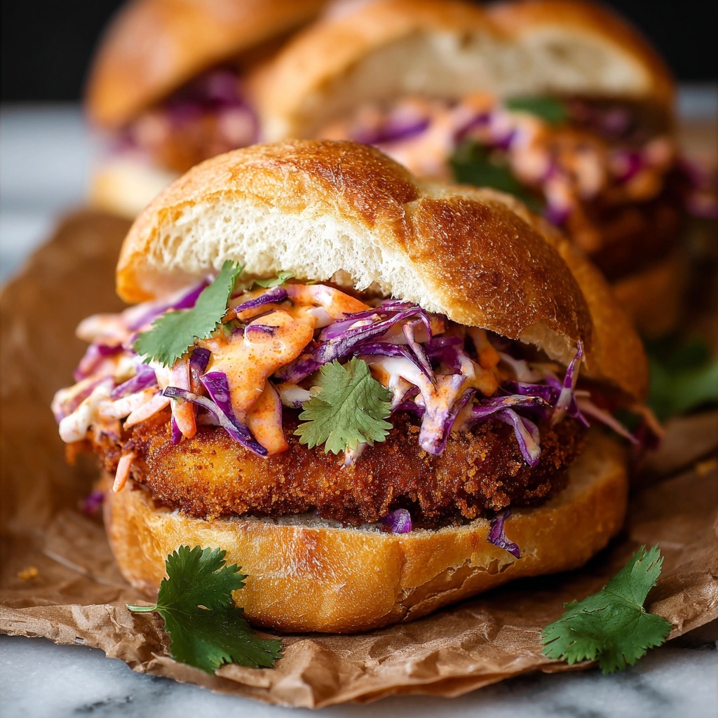 Bang Bang Chicken Sandwich Recipe - Recipe Image