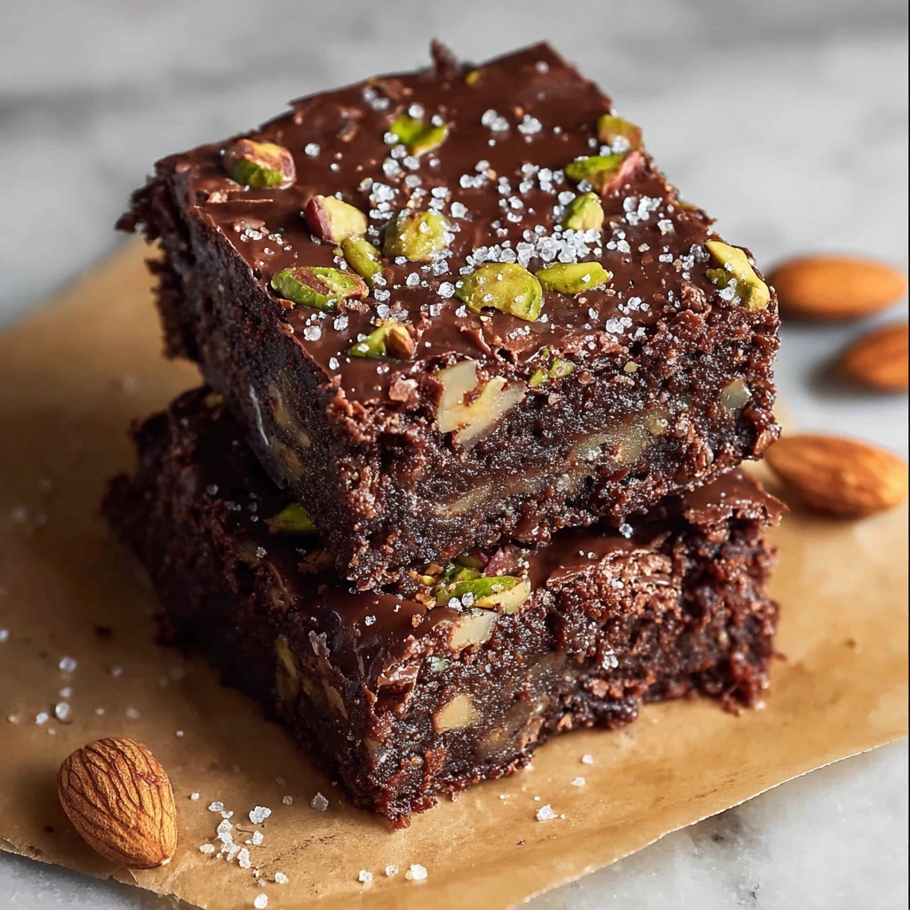 No Bake Superfood Brownies Recipe - Recipe Image