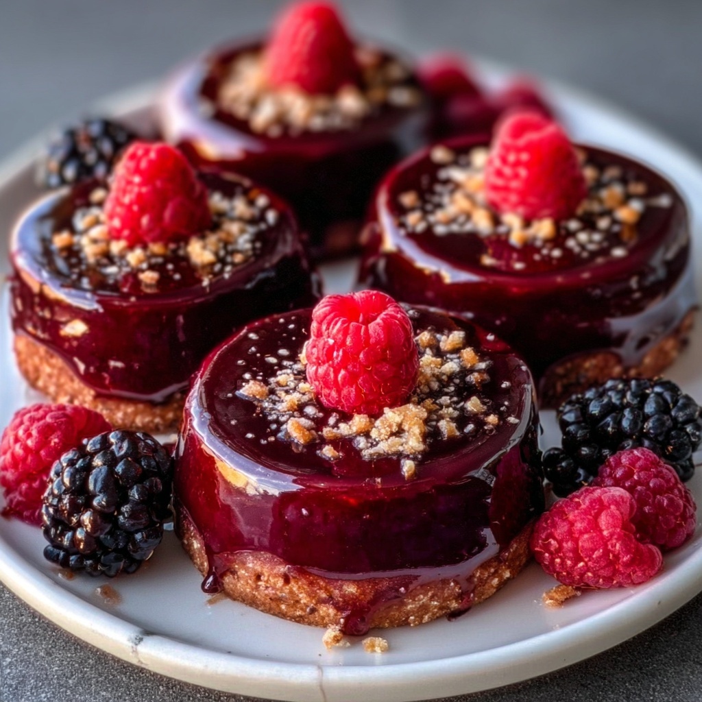 Chocolate-Enrobed Berry Gelée Delights Recipe - Recipe Image