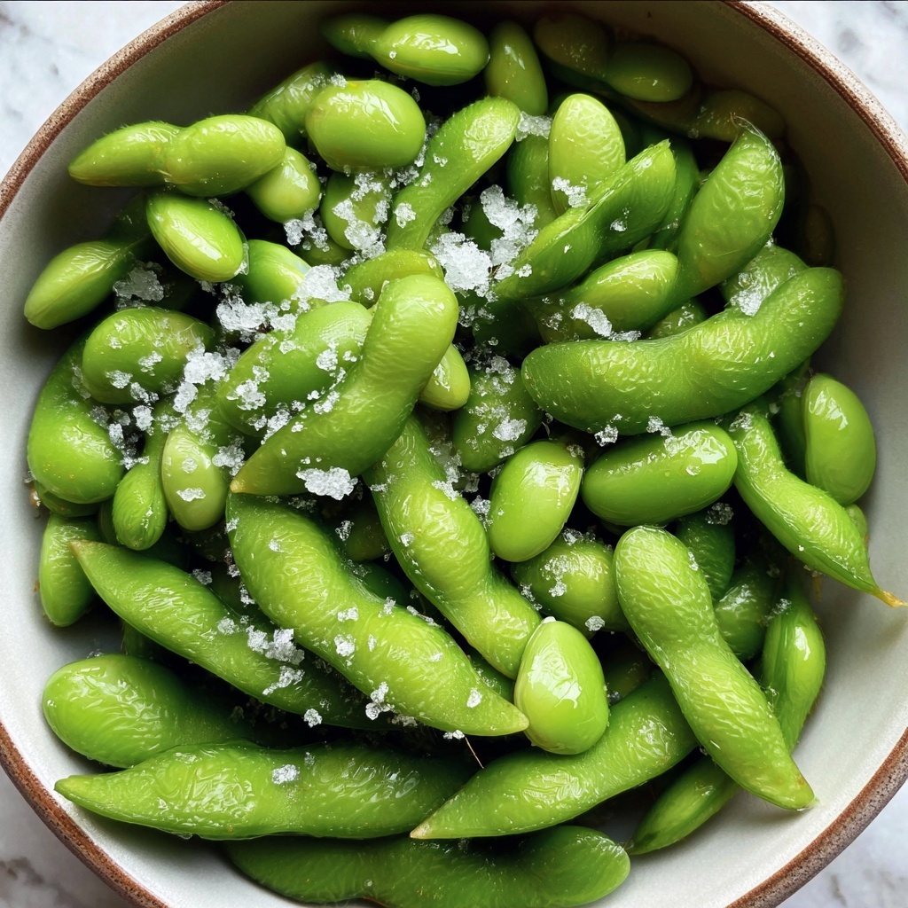Edamame with Sea Salt and Lemon Recipe - Recipe Image