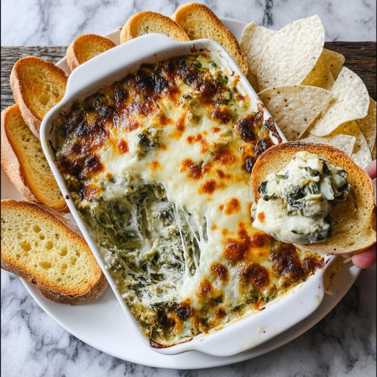 Hot Spinach Artichoke Dip Recipe