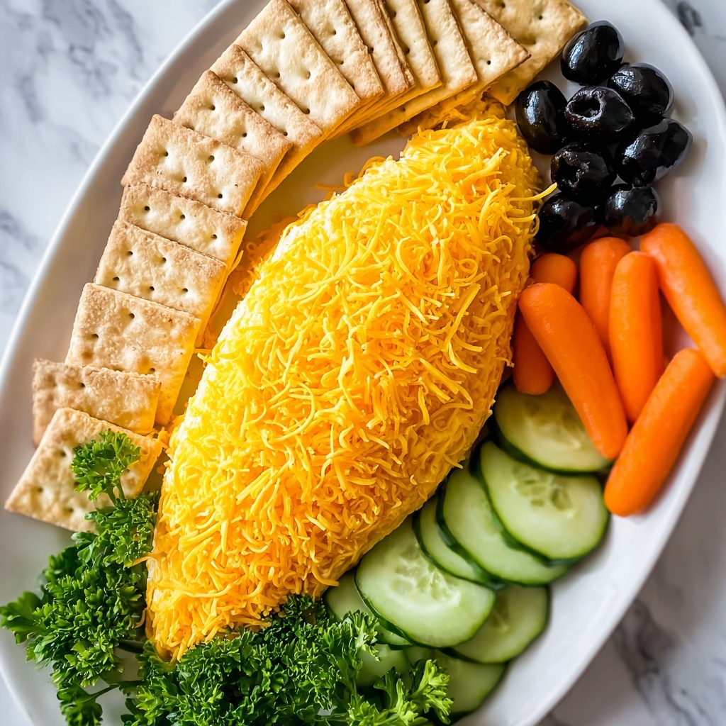 Easter Carrot-Shaped Cheese Ball Recipe - Recipe Image