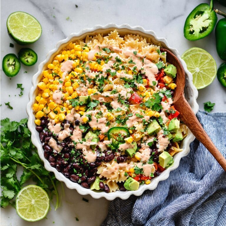 Mexican Street Corn Pasta Salad Recipe