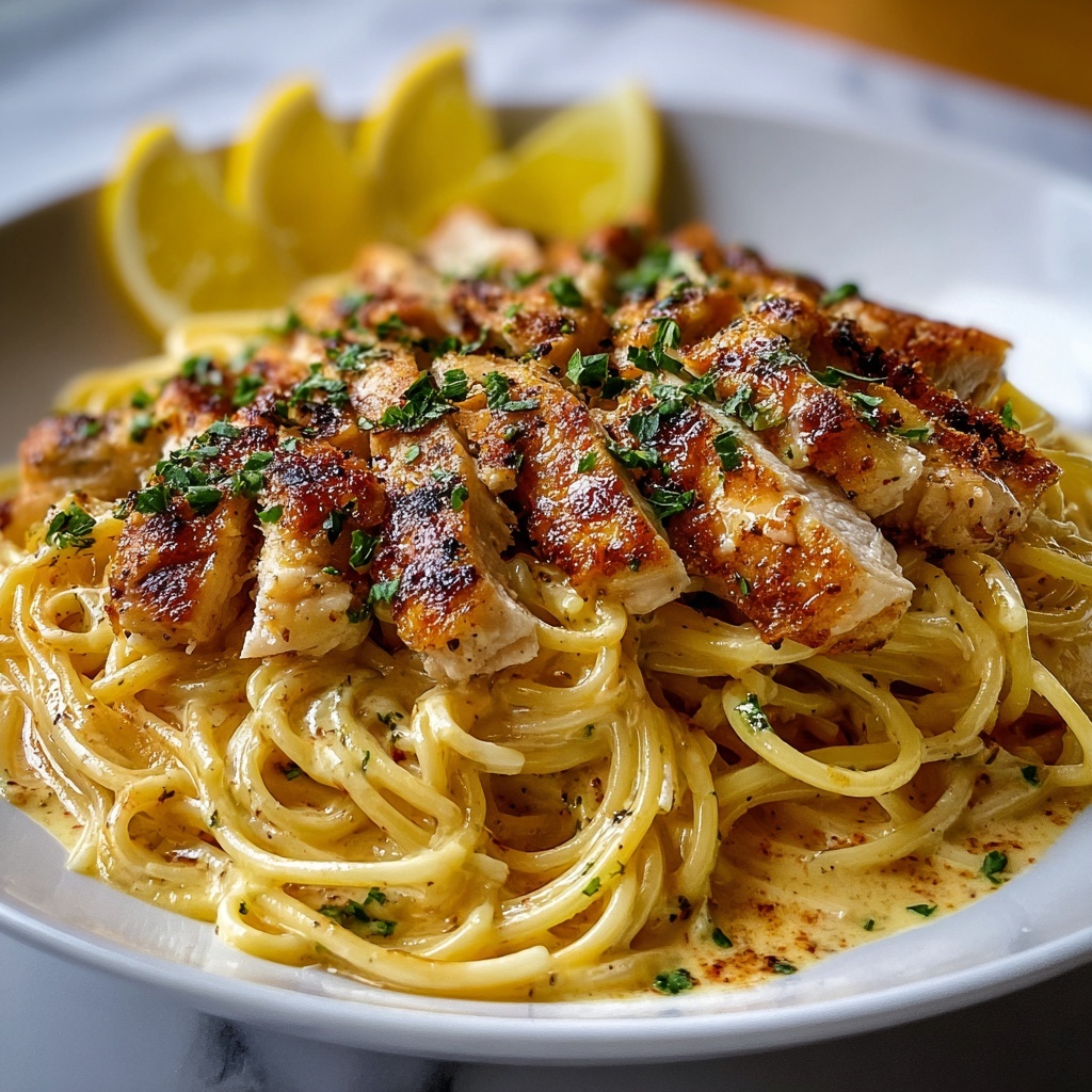 Cowboy Butter Chicken Linguine Recipe - Recipe Image