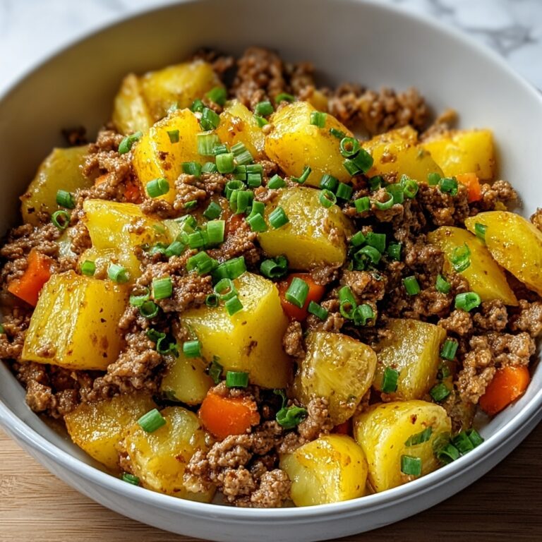 Ground Beef and Potatoes Casserole Recipe