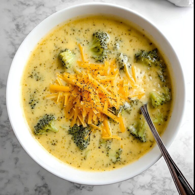 Broccoli Cheddar Potato Soup Recipe