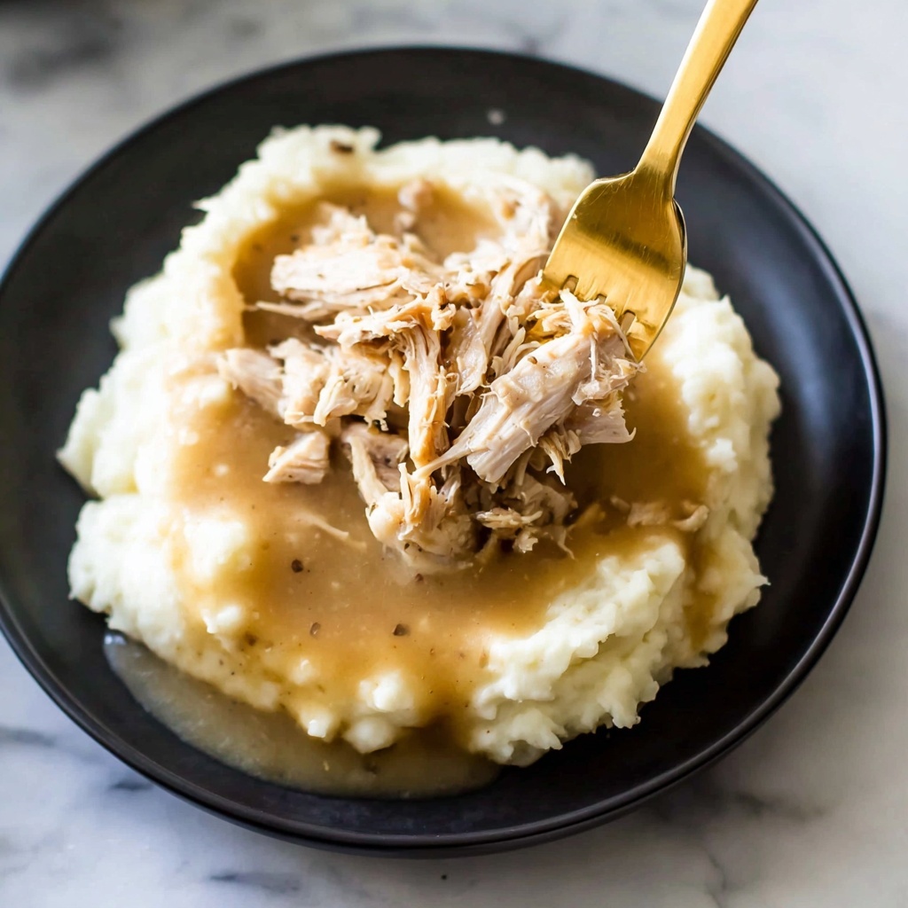 Crock Pot Chicken and Gravy Recipe - Recipe Image