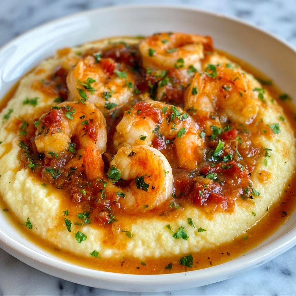 Shrimp and Scallion Grit Cups with Creamy Cheese Recipe - Recipe Image