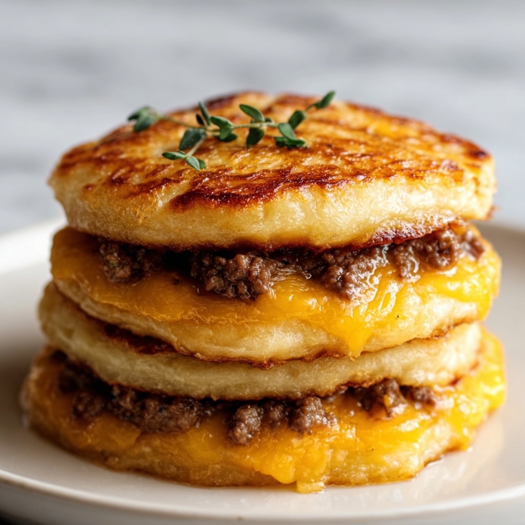 Beef and Cheese Butter Swim Biscuits Recipe - Recipe Image