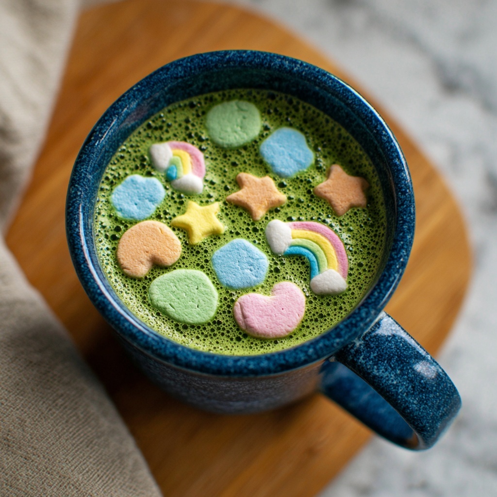 St Patrick's Day Matcha Hot Chocolate Recipe - Recipe Image