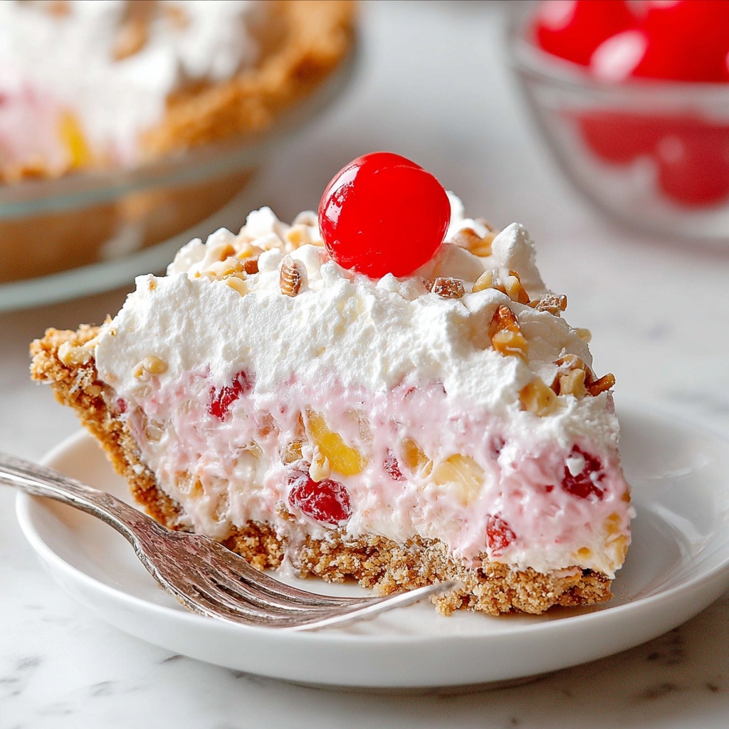 No-Bake Millionaire Pie Recipe - Recipe Image