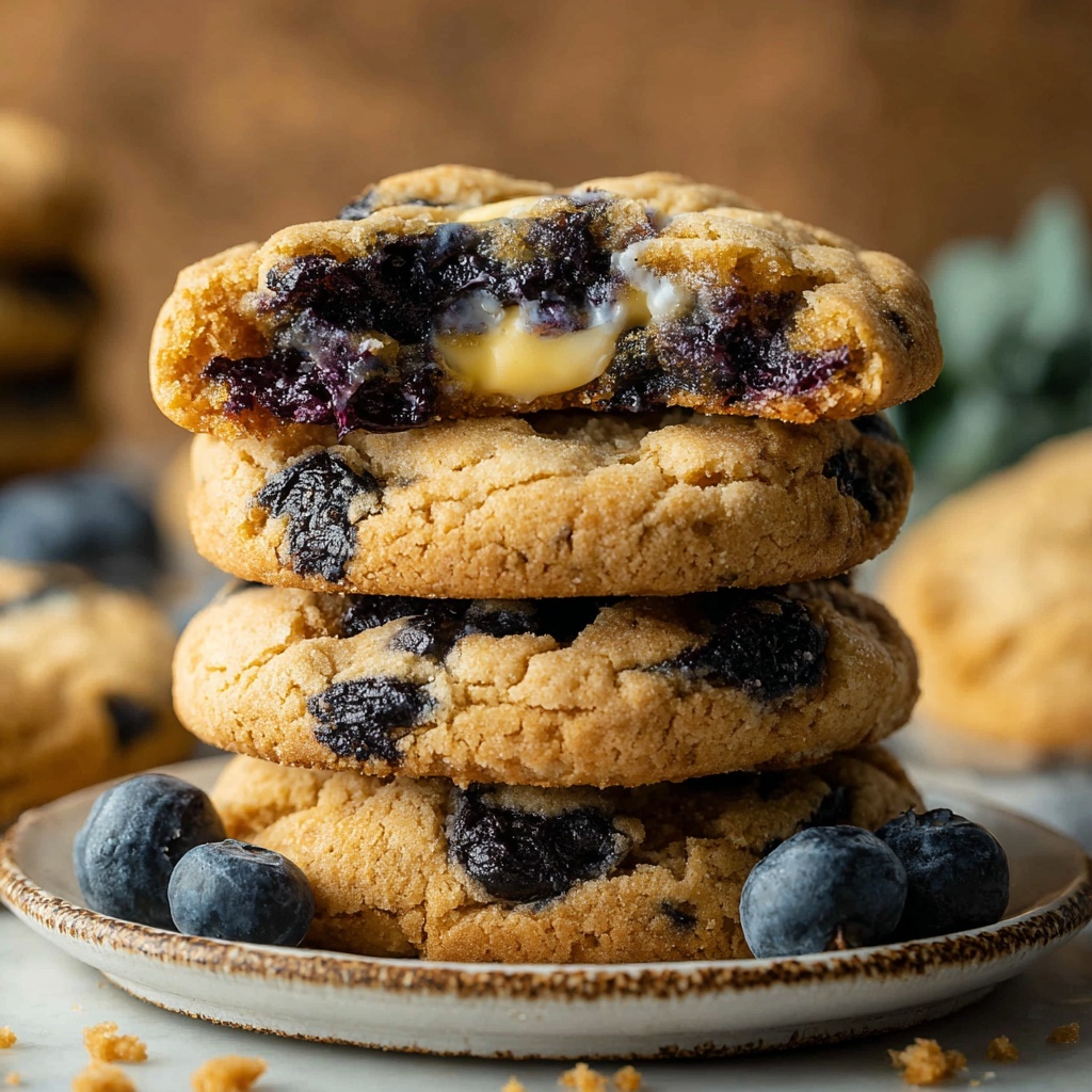 Lemon Blueberry Cookies Recipe - Recipe Image