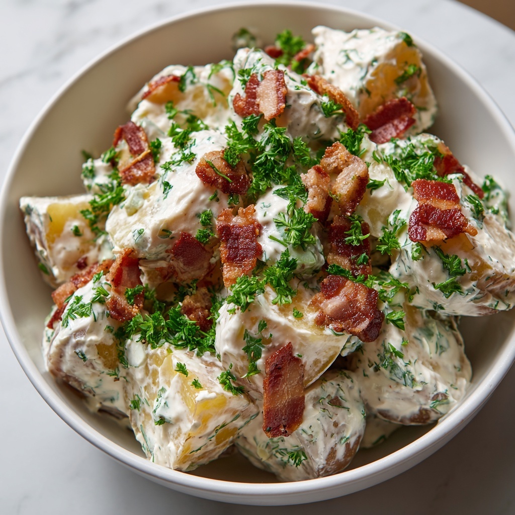 French Potato Salad with Herb Mustard Vinaigrette Recipe - Recipe Image