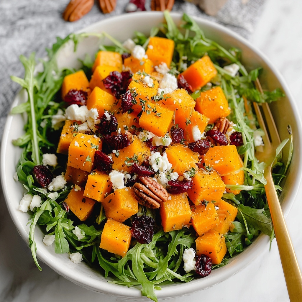 Butternut Squash Feta Salad Recipe - Recipe Image