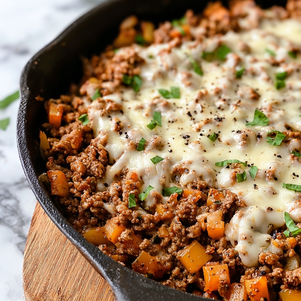 Ground Turkey Pepper Skillet Recipe - Recipe Image