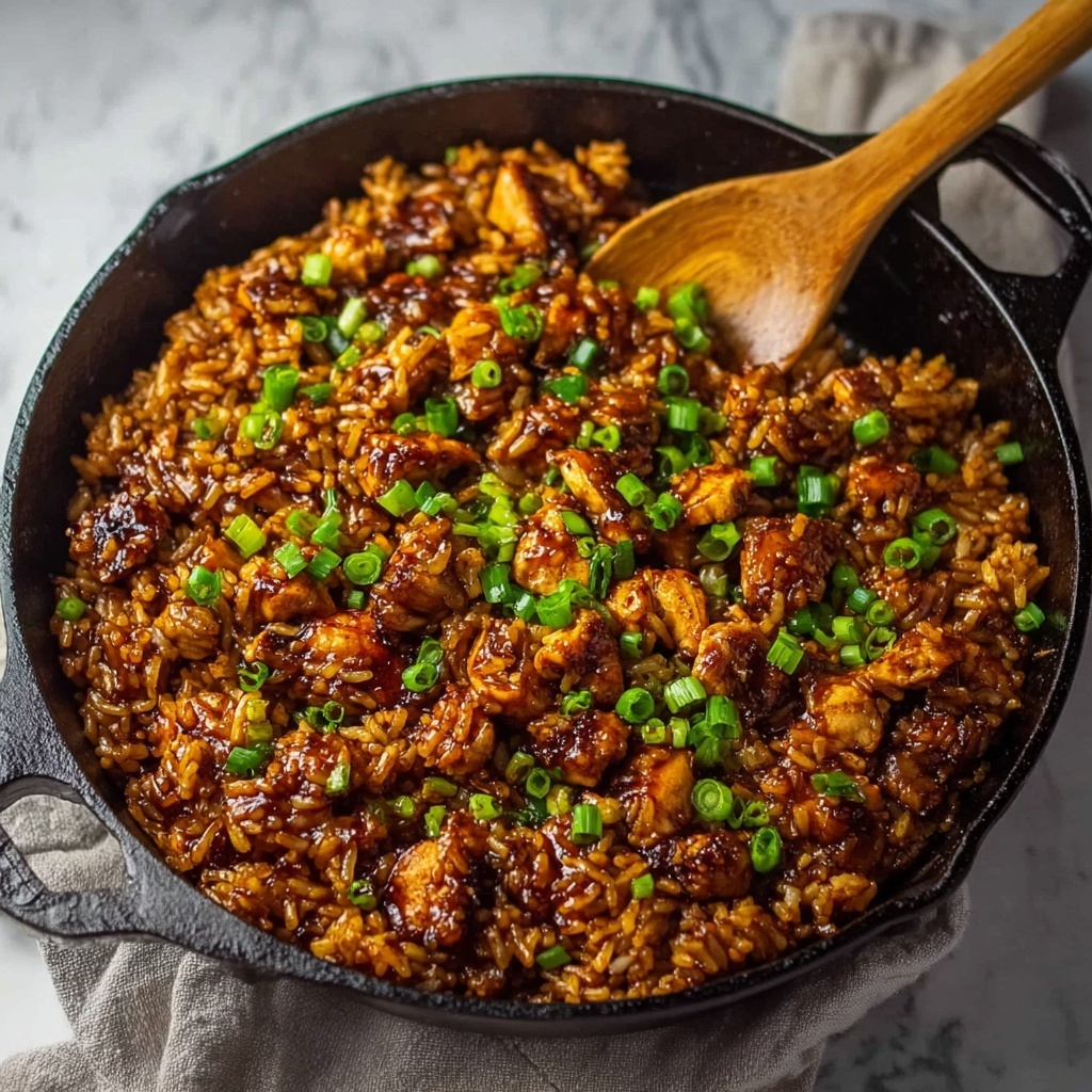 Smoky Chipotle BBQ Chicken and Rice Skillet Recipe - Recipe Image