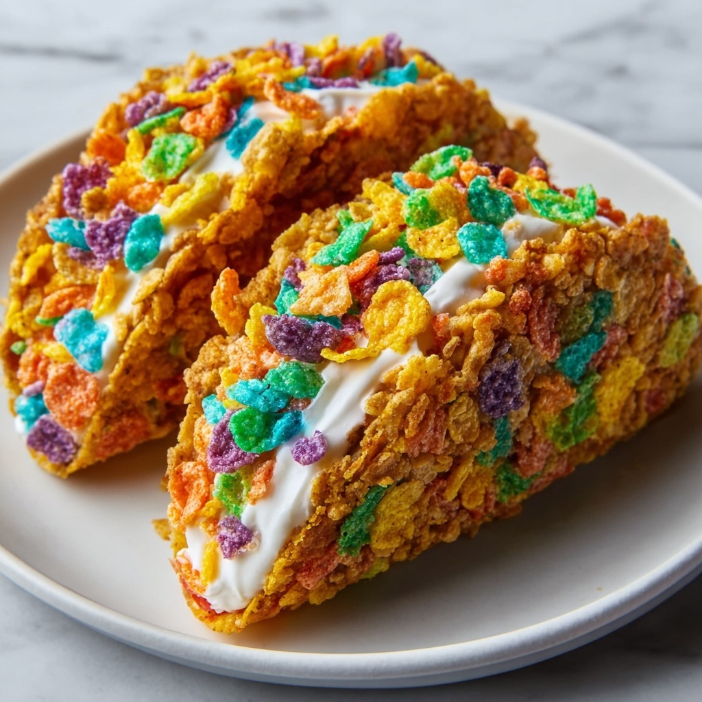 Pebbles Cheesecake Tacos Recipe - Recipe Image