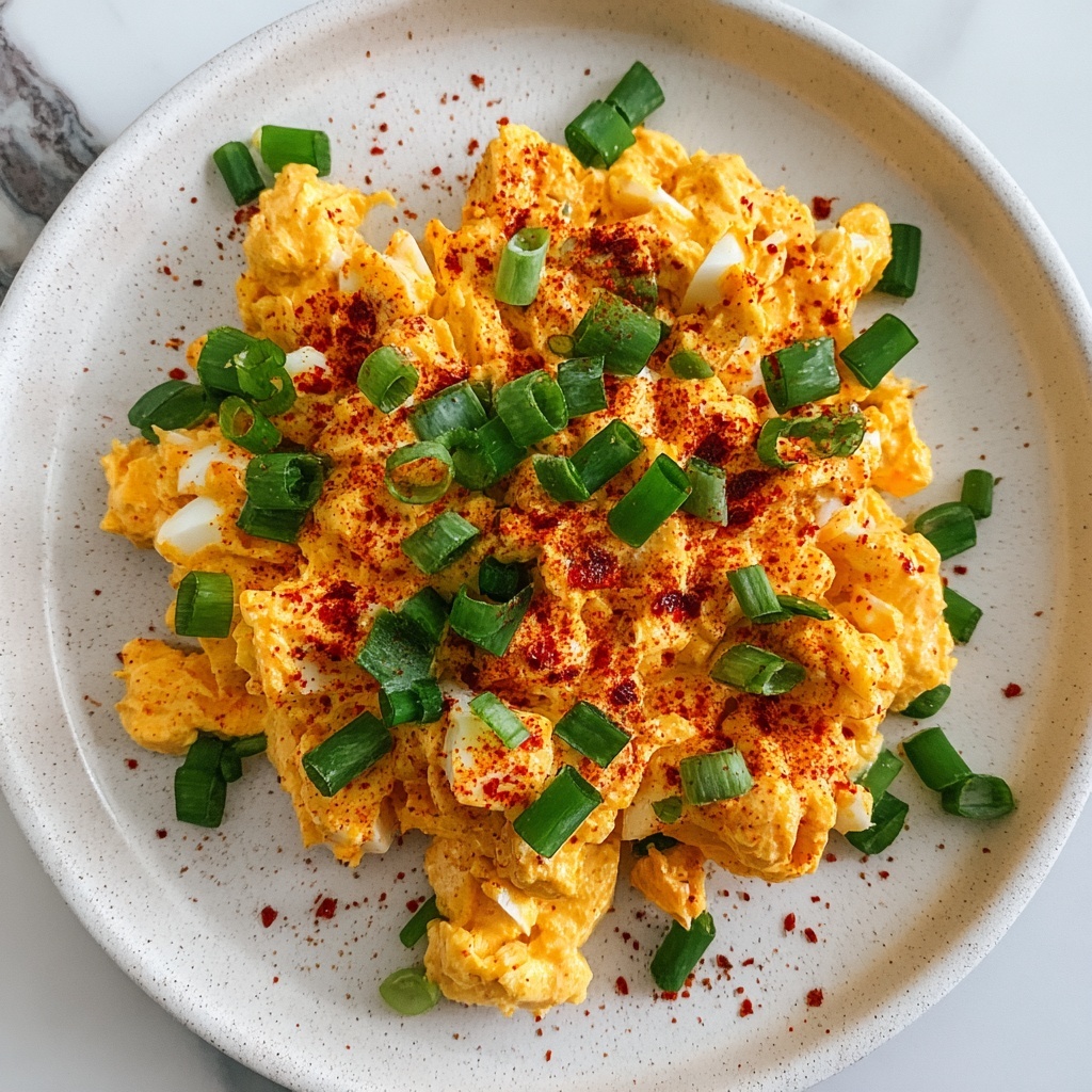 Gochujang Scrambled Eggs Recipe - Recipe Image