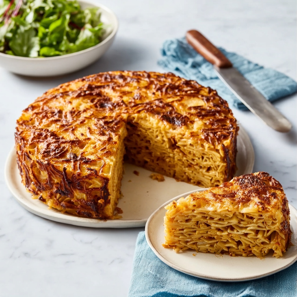 Pasta Pie Recipe - Recipe Image